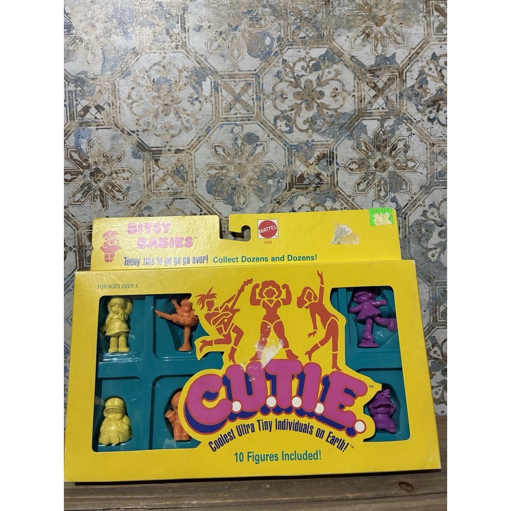 VTG 1986 New In Box Mattel C.U.T.I.E. Bitsy Babies